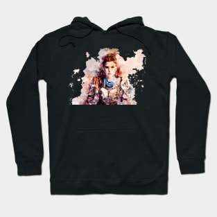 Aloy Watercolor painting Hoodie